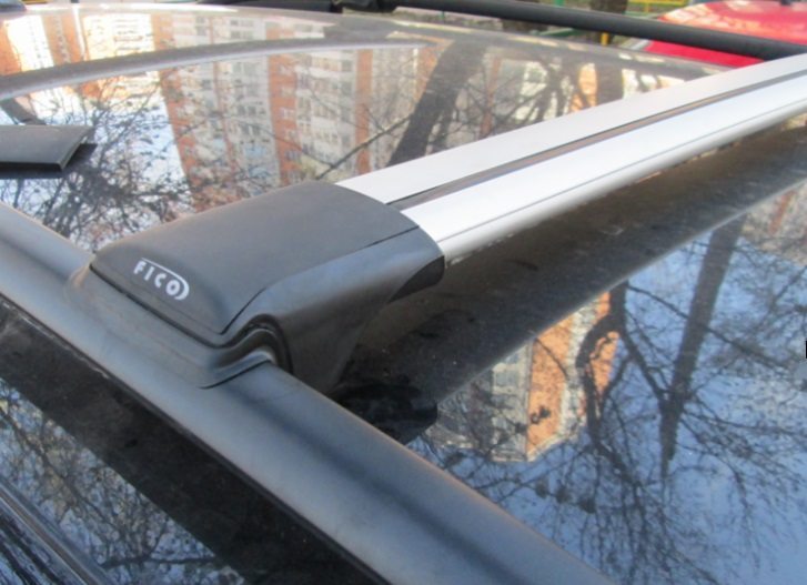Багажник на крышу Fico R44 (серебристый)